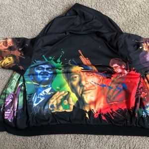 SCARFACE vintage jacket double sided reversible